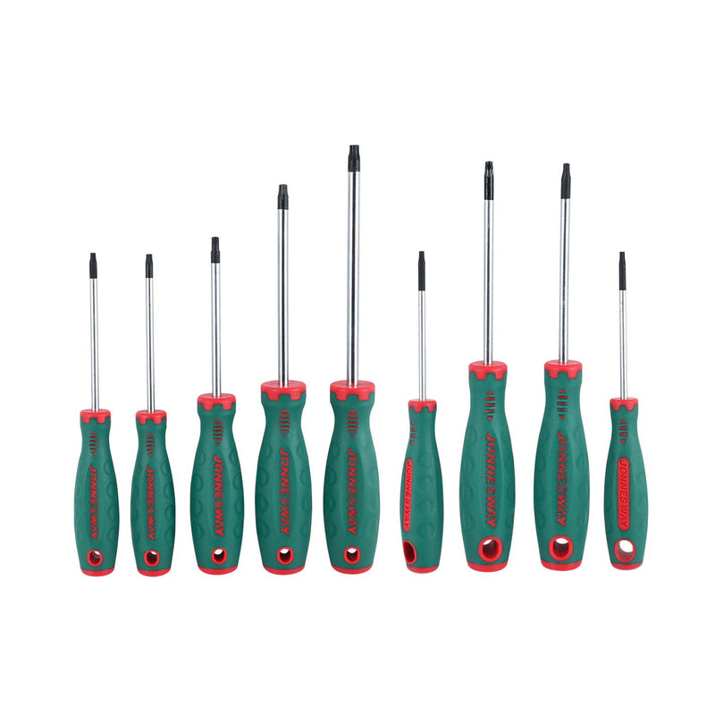 JUEGO DESTORNILLADORES TORX 9 piezas D71T109S