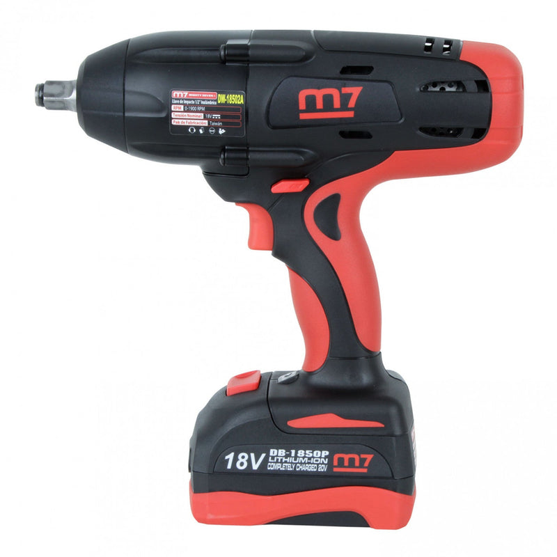 LLAVE IMPACTO INALAMBRICA 1/2 2 Bat 5ah 1200nm DW