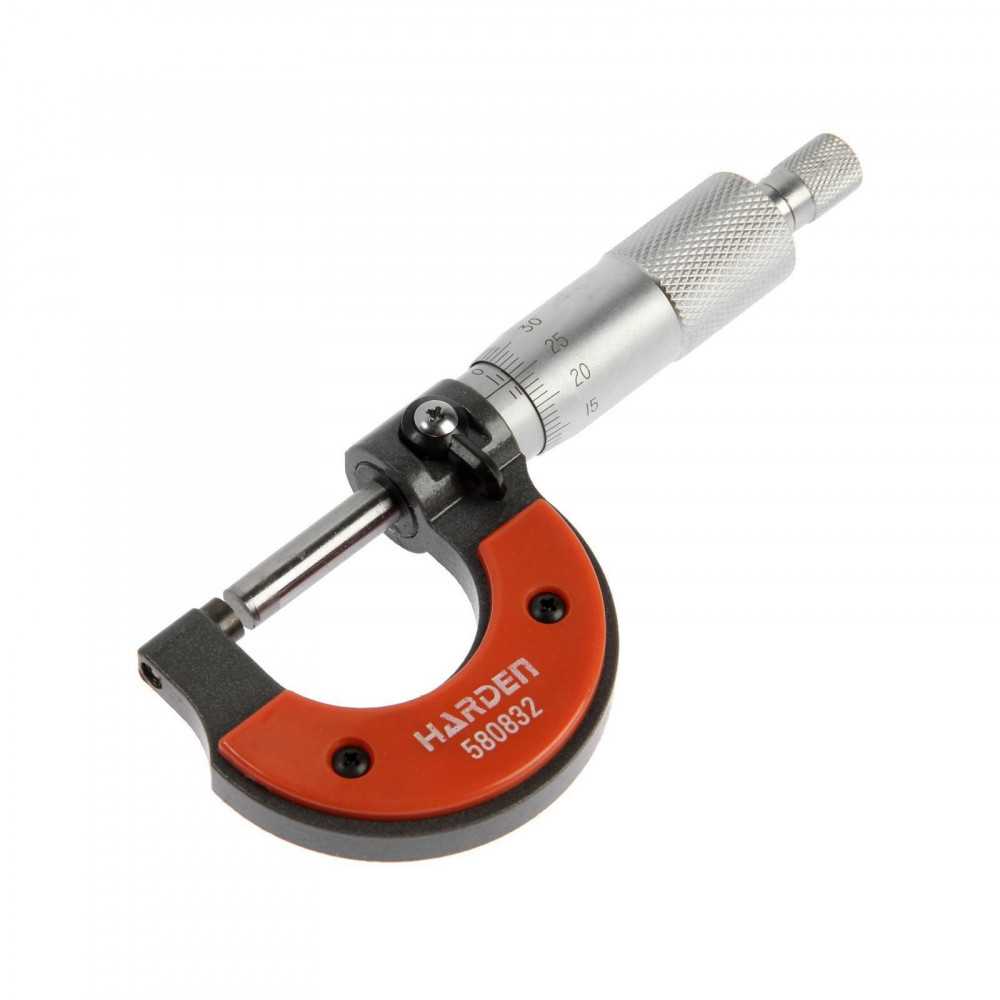 Micrómetro de exterior 25mm Harden