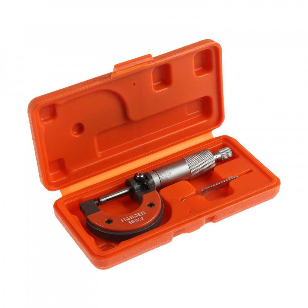 Micrómetro de exterior 25mm Harden