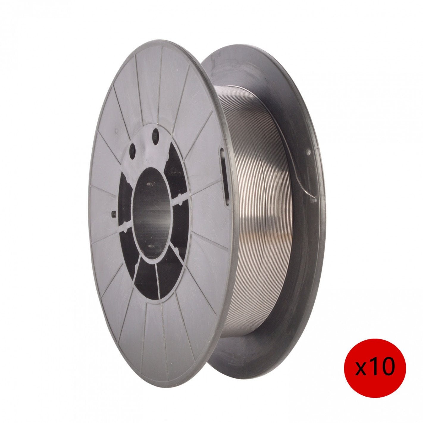 PACK 10 ROLLOS ALAMBRE E-71T 09 MM 227KG NO GAS