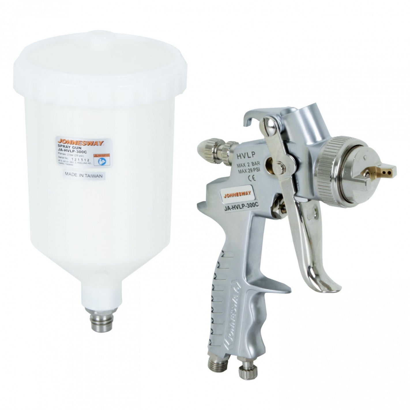 PISTOLA de PINTAR BOQUILLA 1.3mm JA-HVLP-300C