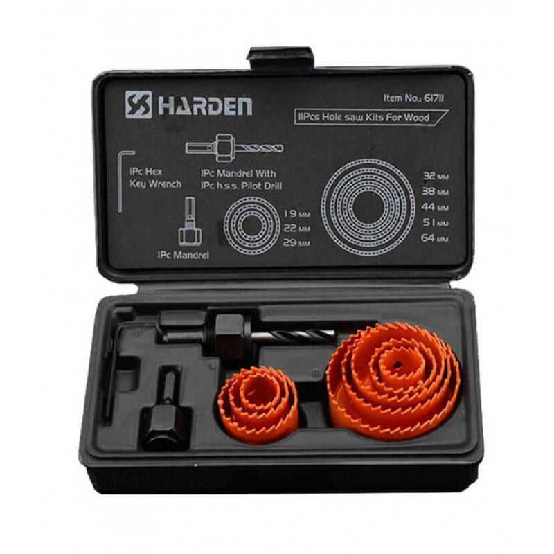 Set Sierras Copa 11 Piezas Harden